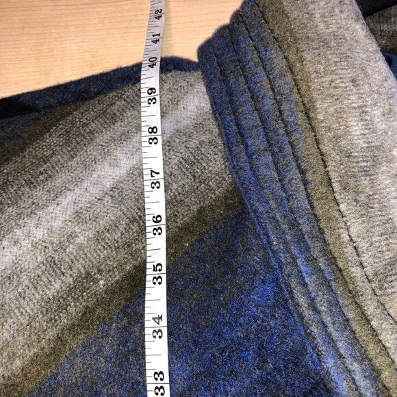 Jessica London Plus Heavy Double Breasted Thick Poncho Dress Coat. Thick Warm - Picture 4 of 14